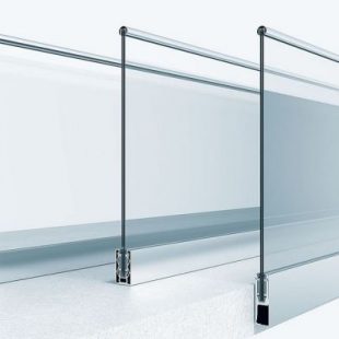 Interior-Floor-Mounted-U-Channel-Glass-Railing-with-Steel-Top-Handrail